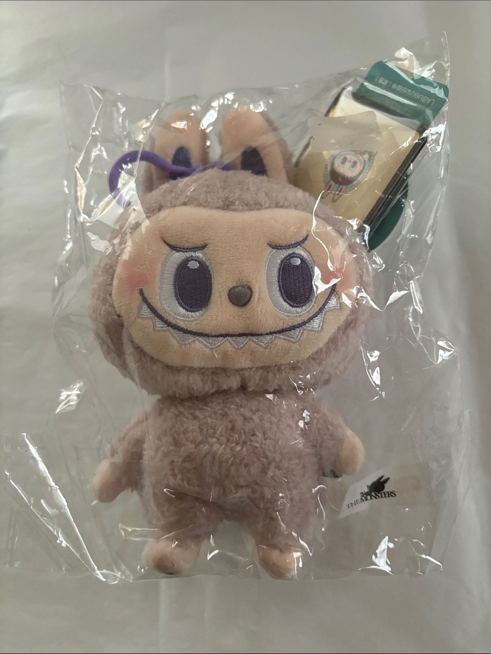 Popmart Popland Labubu Plush Pendant - Lavender